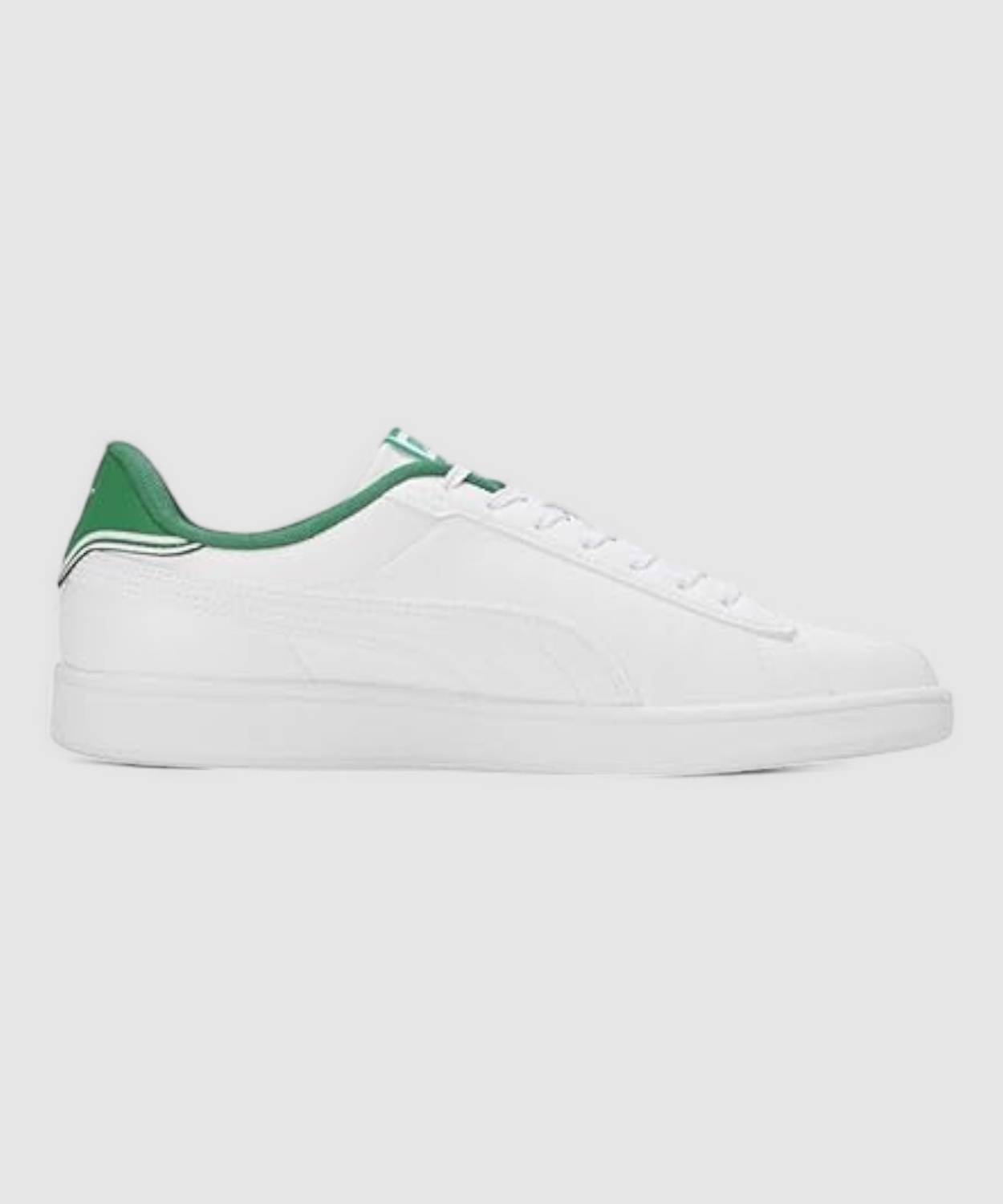 PUMA Smash Pop White Running Shoes For Men - Image 2