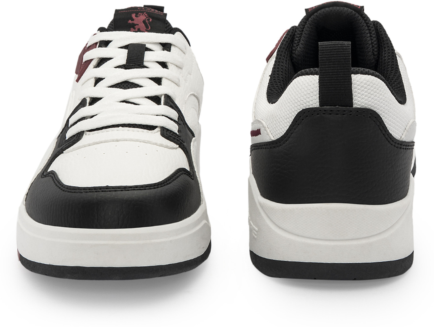 Image of RED TAPE Low Cut Sneaker for Men in White Black | Sneaker Sneakers For Men
