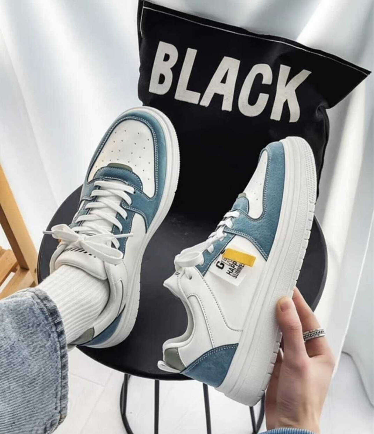 Image of Stride Up Sports, Shoes for Mens | Ankle Lace-Up Footwear for Men or Boys Slip On Sneakers For Men