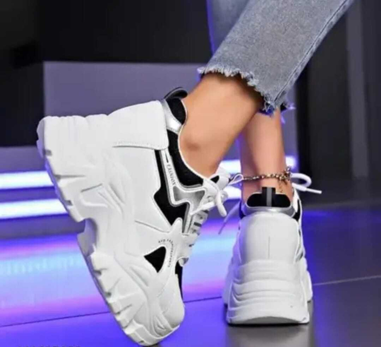 Image of Pharaoh party fashion chunky sneakers Sneakers For Women