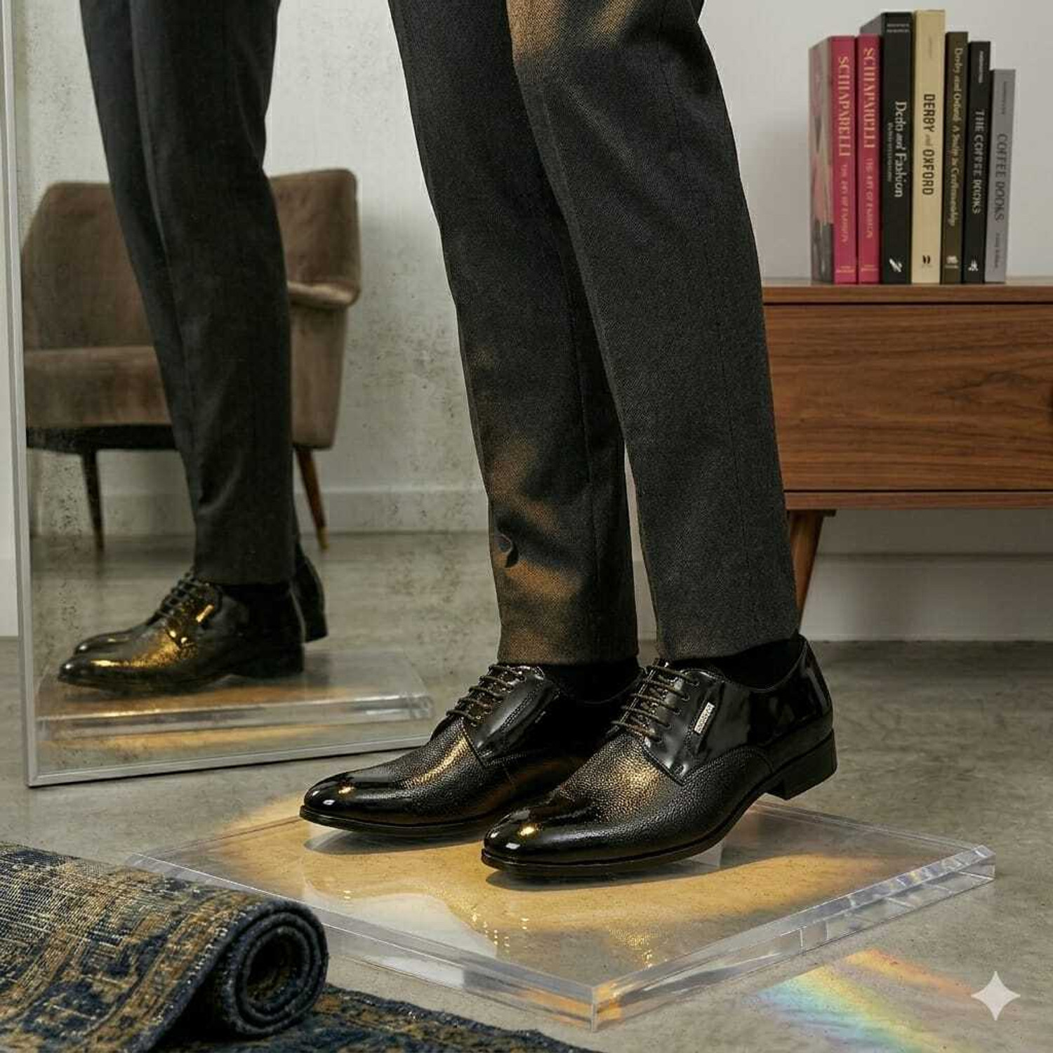Image of fk enterprises Lace-Up Formal Shoes for Men | Business & Office Wear Shoes For Men's For Men Oxford For Men