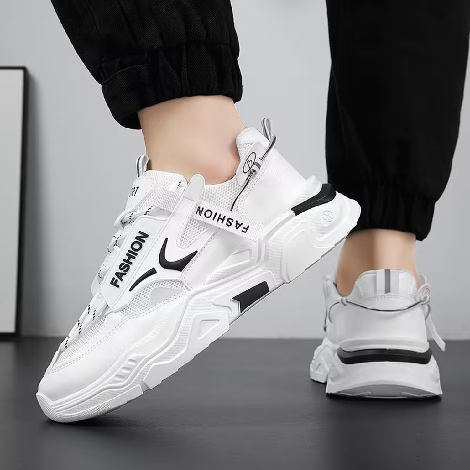 Image of Echor White Shoes | Men's Sneakers Sneakers For Men