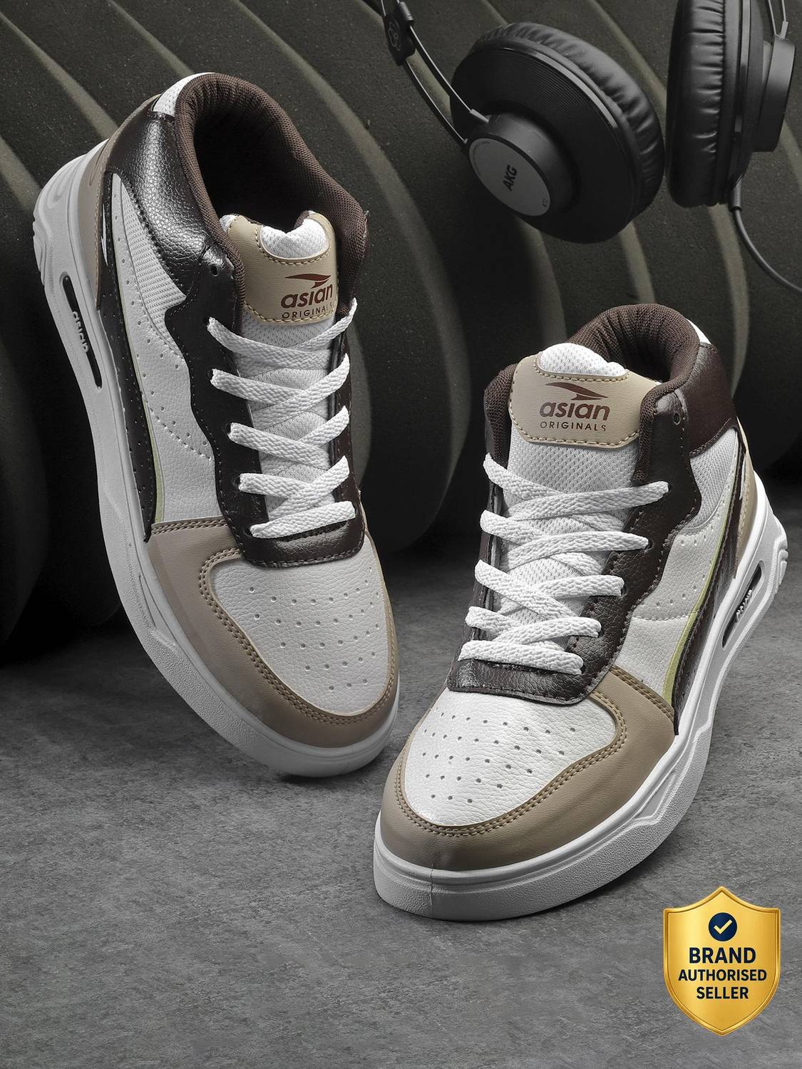 Boston-11 High Tops Men's Casual Sneakers - Image 1