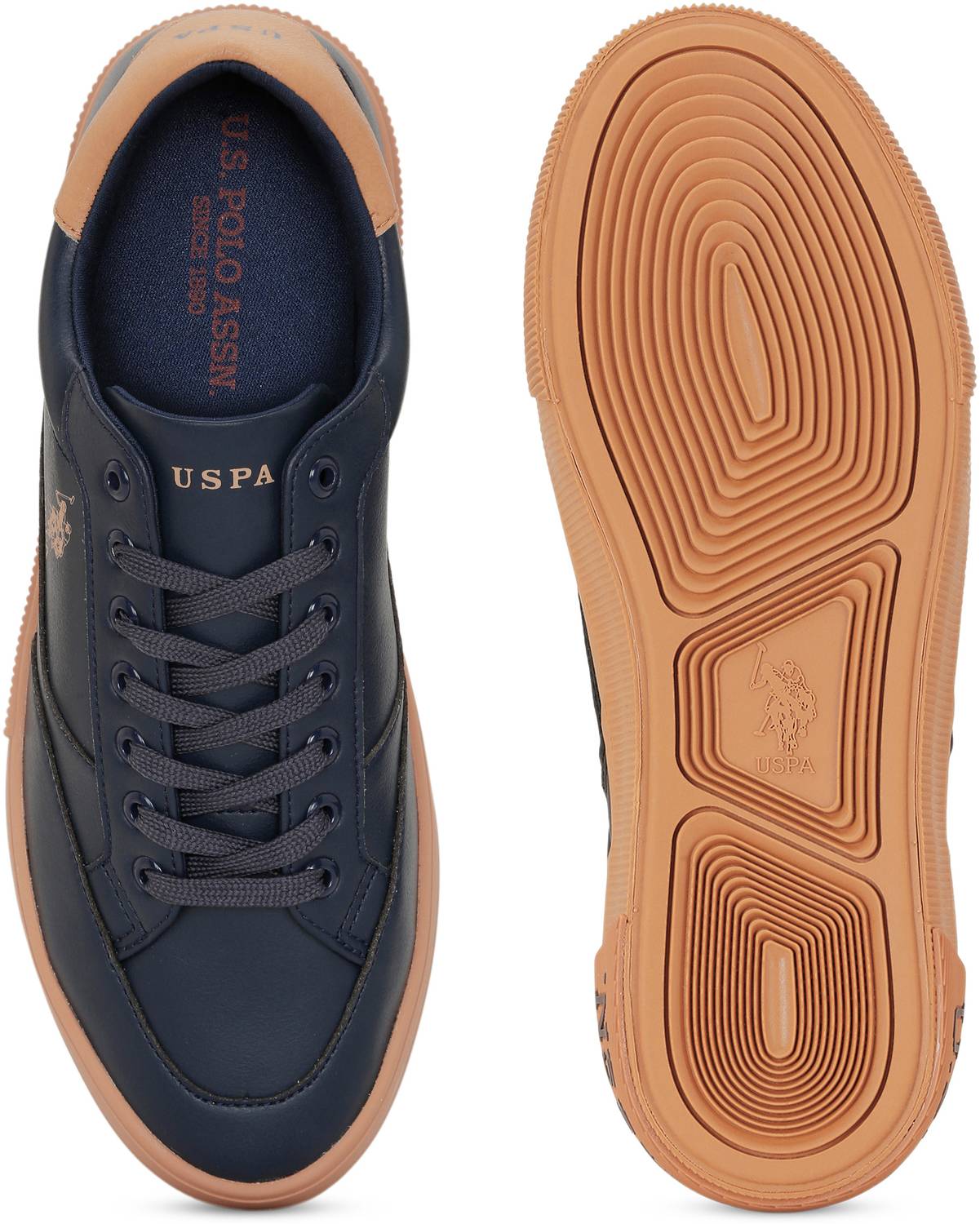 U.S. POLO ASSN. OLIVIER 2.0 Men's Blue Sneakers - Image 5