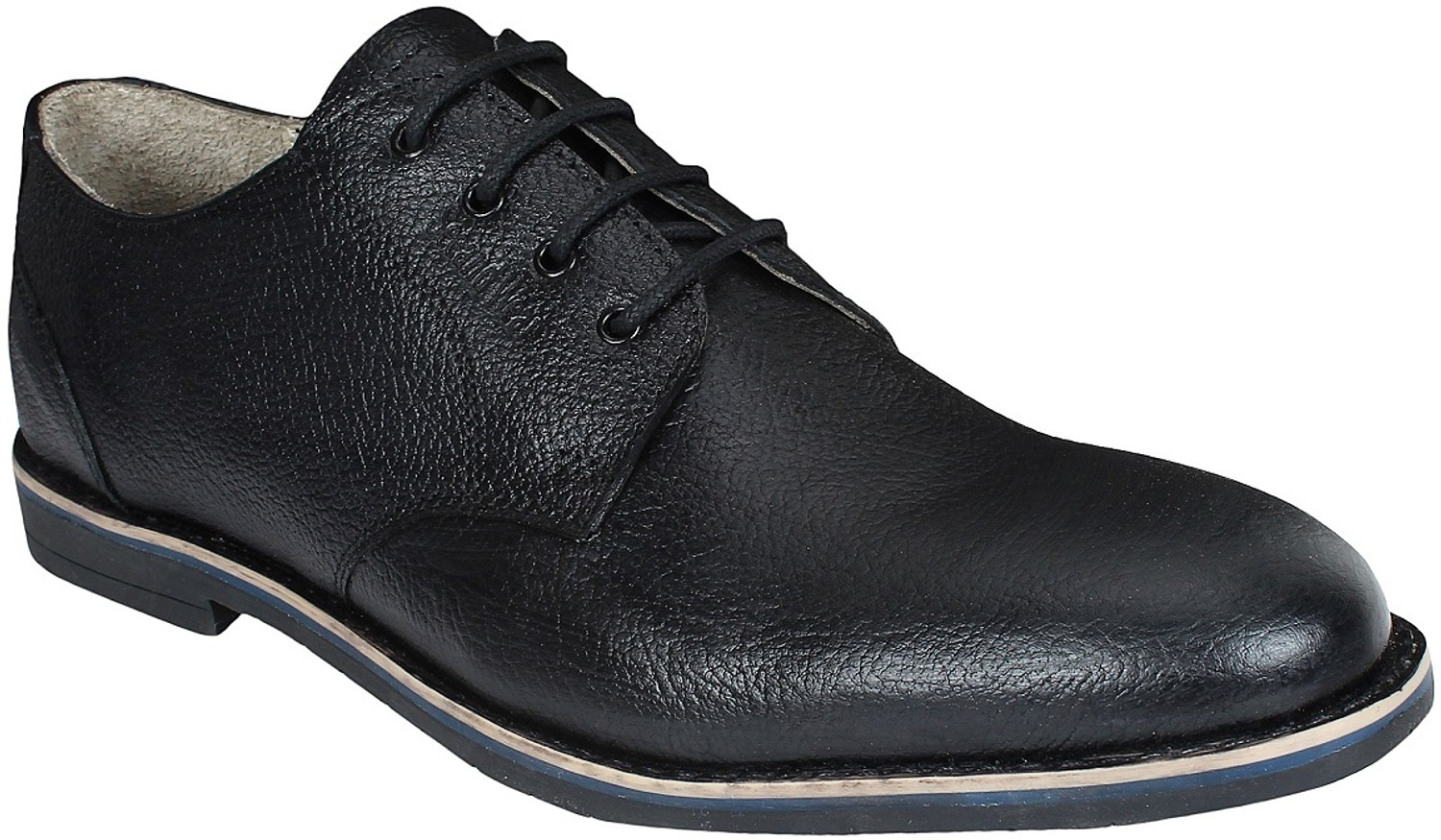 Image of SeeandWear Leather Formal Shoes Lace Up Derby For Men