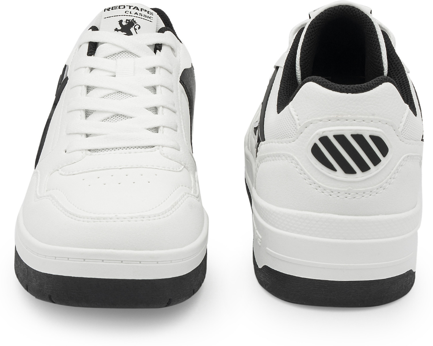 Image of RED TAPE Low Cut Sneaker for Men in White Black | Sneaker Sneakers For Men