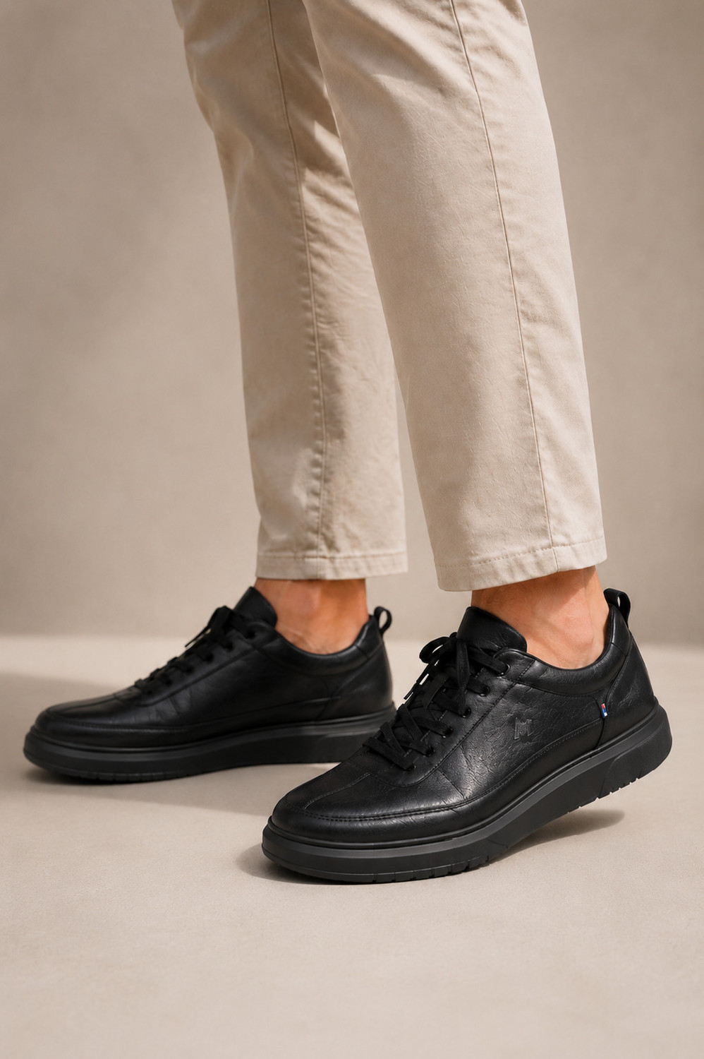 Image of BUCKAROO Vegan Leather Casual Shoes Casuals For Men