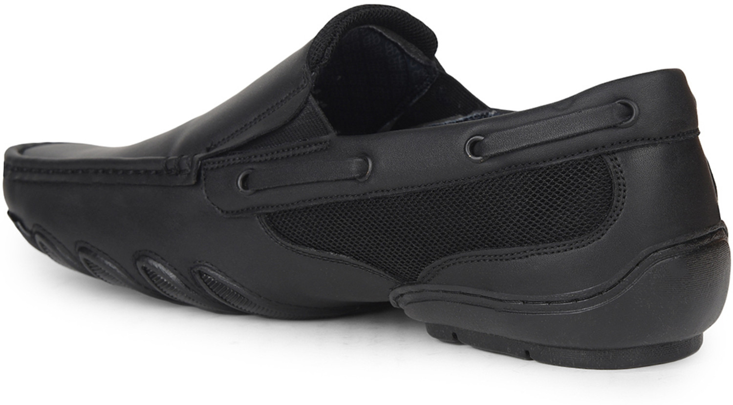 Image of Bata Mens Casual Loafers - (Black) Loafers For Men
