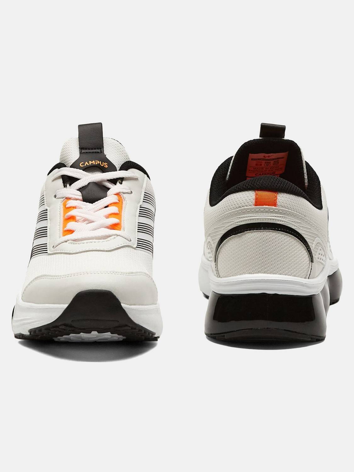 CAMPUS RAGE Men's Running Shoes White - Image 4