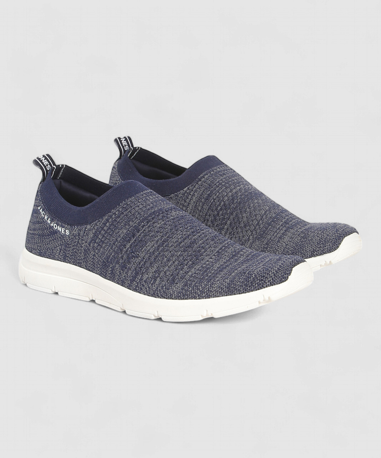 Image of JACK & JONES Jfwadam Knit Slipon Walking Shoes For Men
