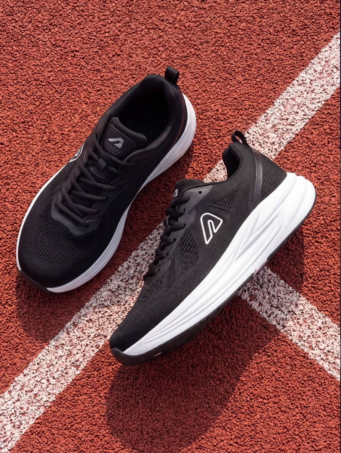 BOLDFIT Black Running Shoes For Men - Image 1