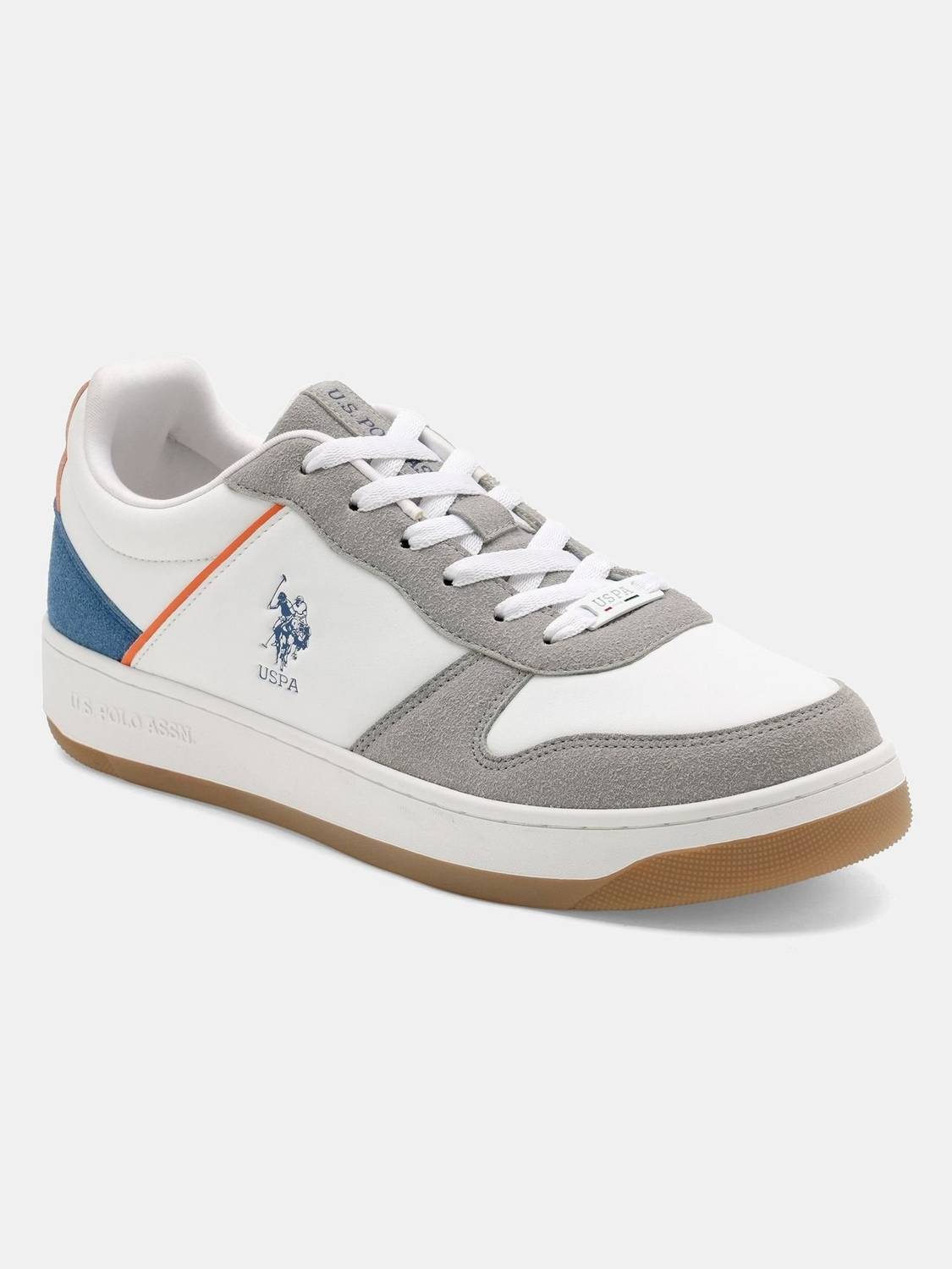 U.S. POLO ASSN. JOAN Men's White Sneakers - Image 3