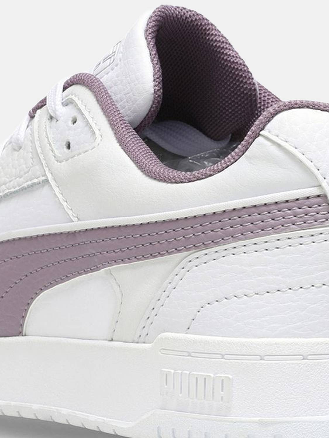 PUMA Court Shatter Low Sneakers For Men White - Image 4