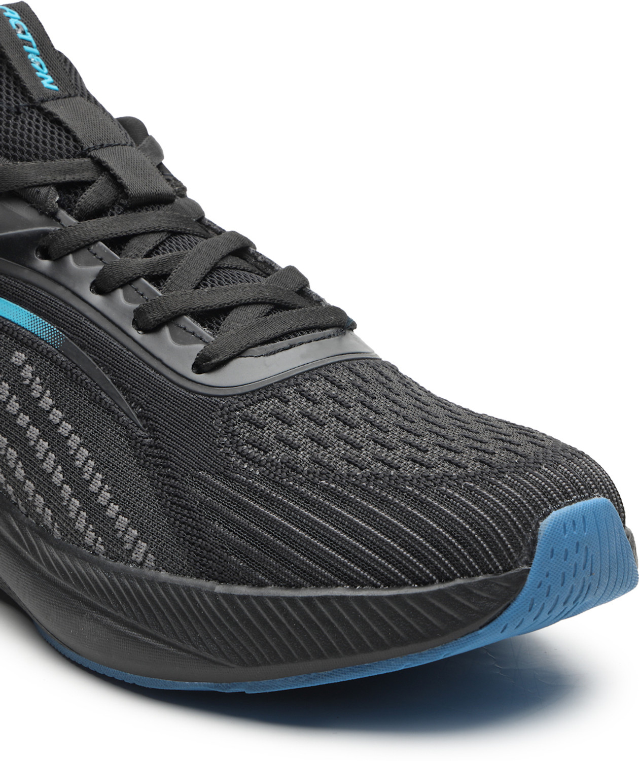Image of action Athleo BULLET-233 Lightweight Comfortable Durable Sports Lace-Up Running Shoes For Men