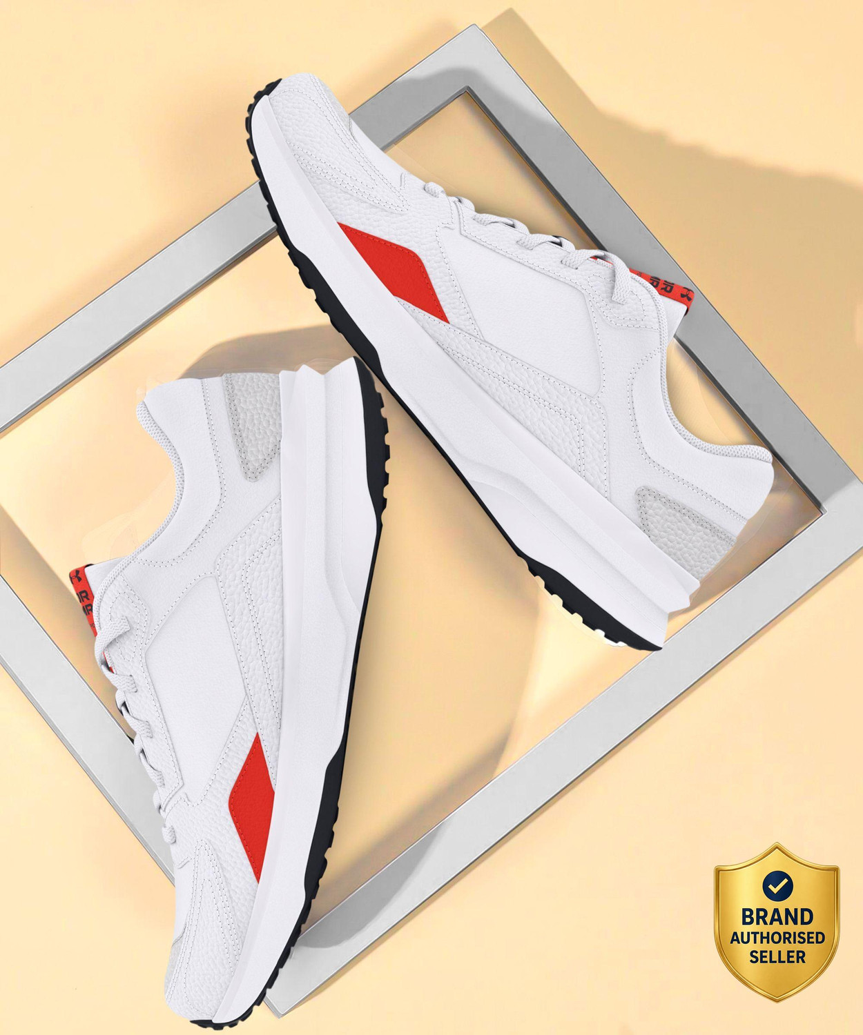 Image of UNDER ARMOUR Edge LTHR Training & Gym Shoes For Men