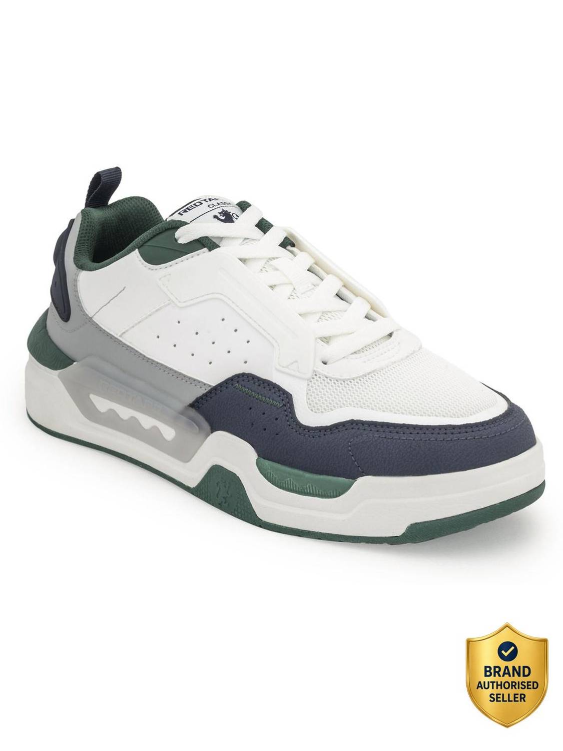 RED TAPE Men's Red Lifestyle Sneakers - Image 1