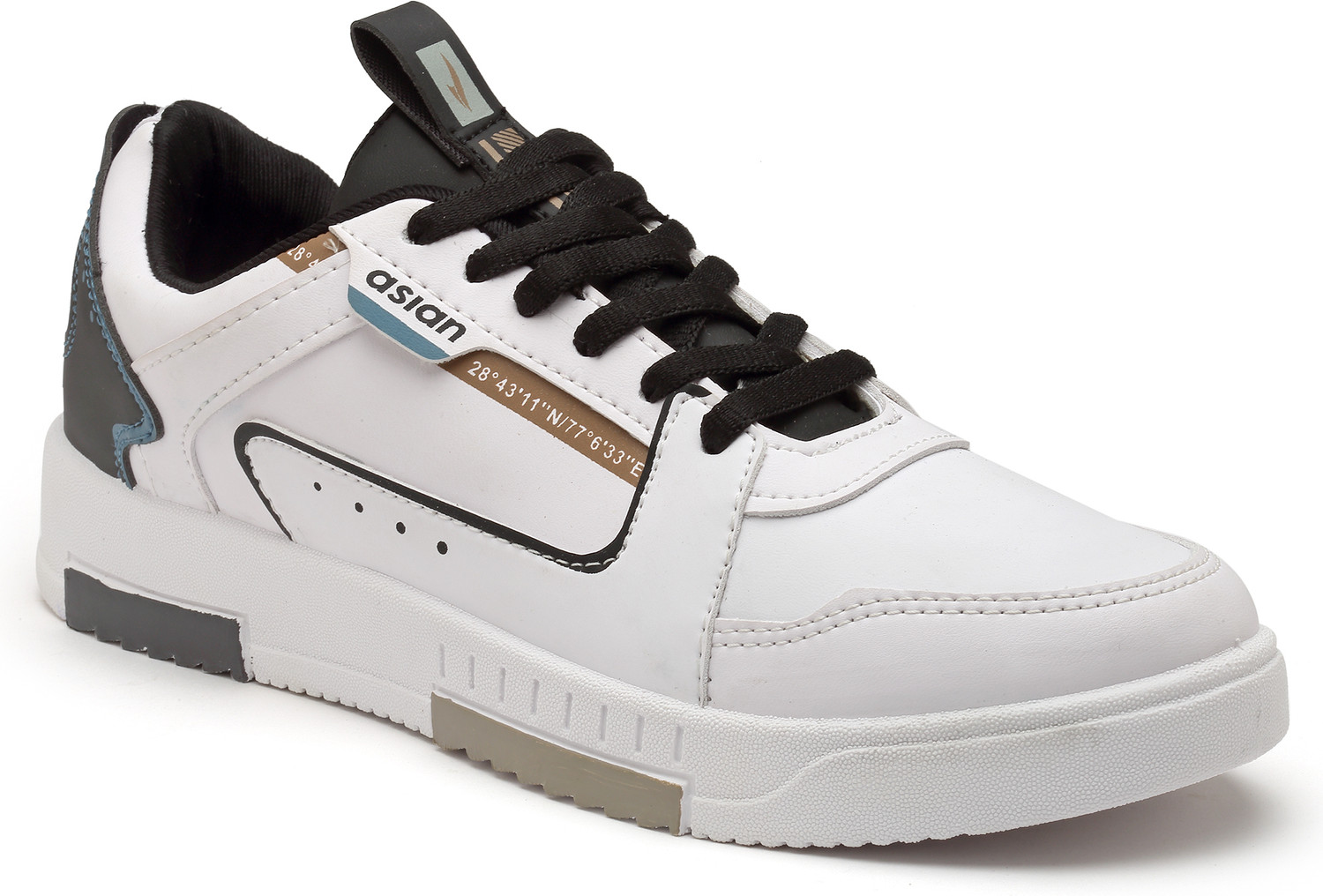 Image of asian -01 White Sneakers,Casuals,Walking,Stylish Extra Comfort Sneakers For Men