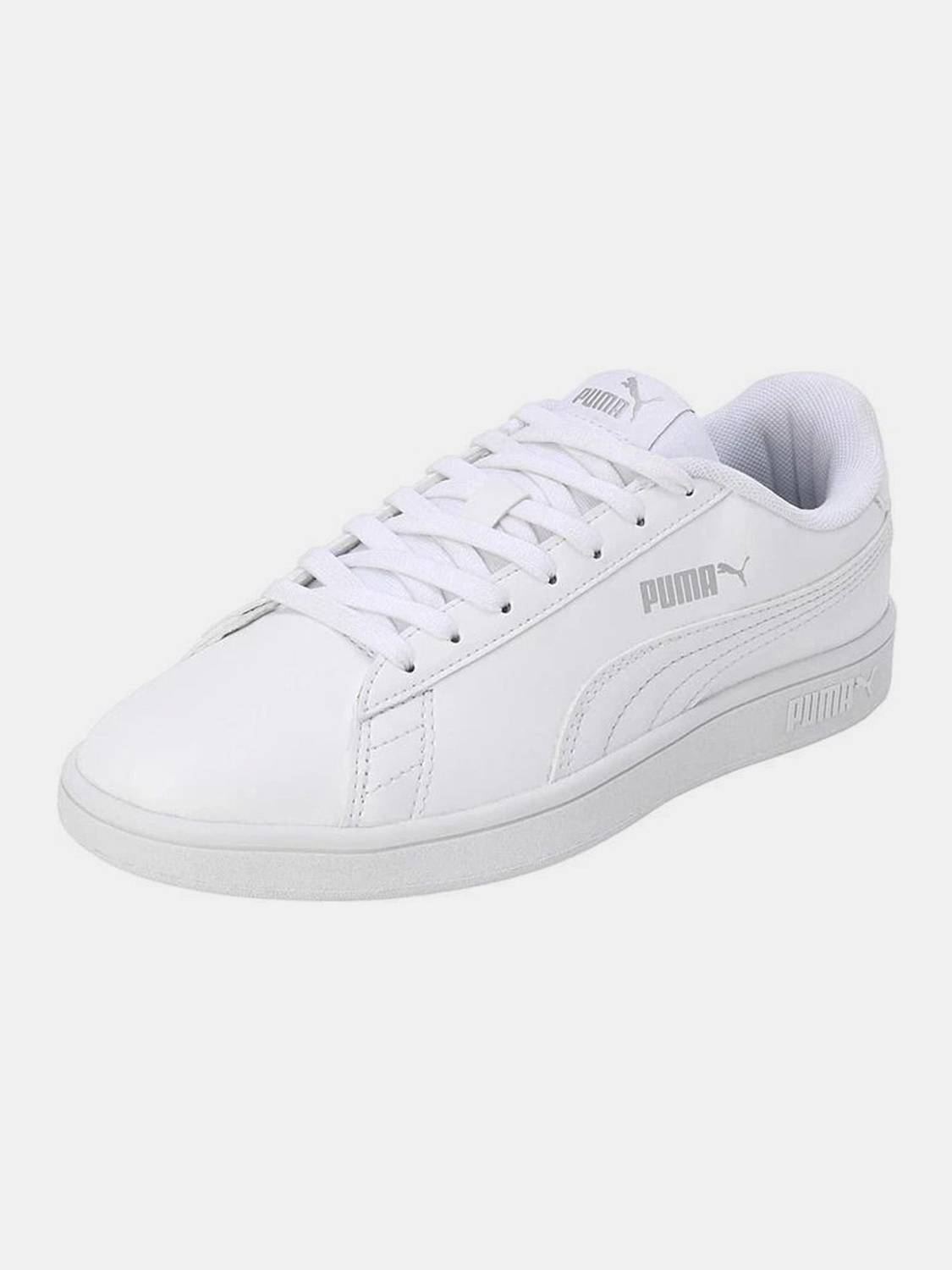 PUMA Smashic Sneakers For Men (White , 10)