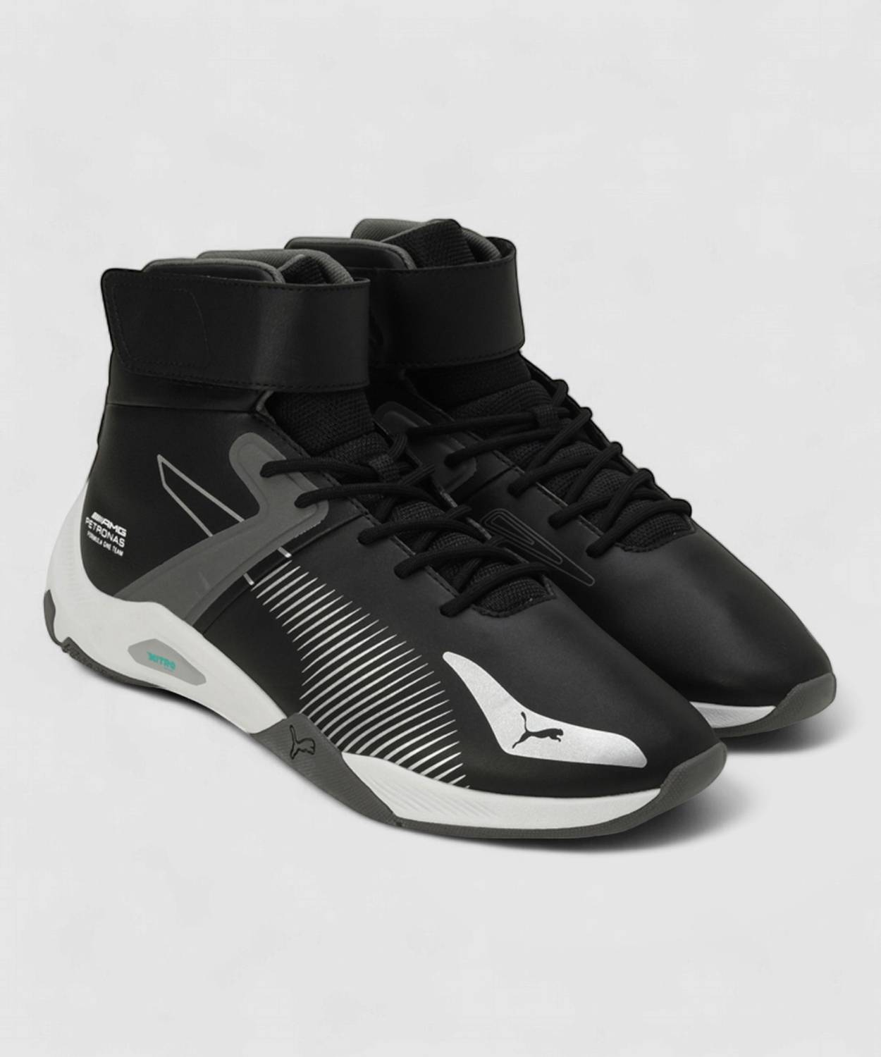 PUMA A3rokart Mid Black Men's Sneakers - Image 5