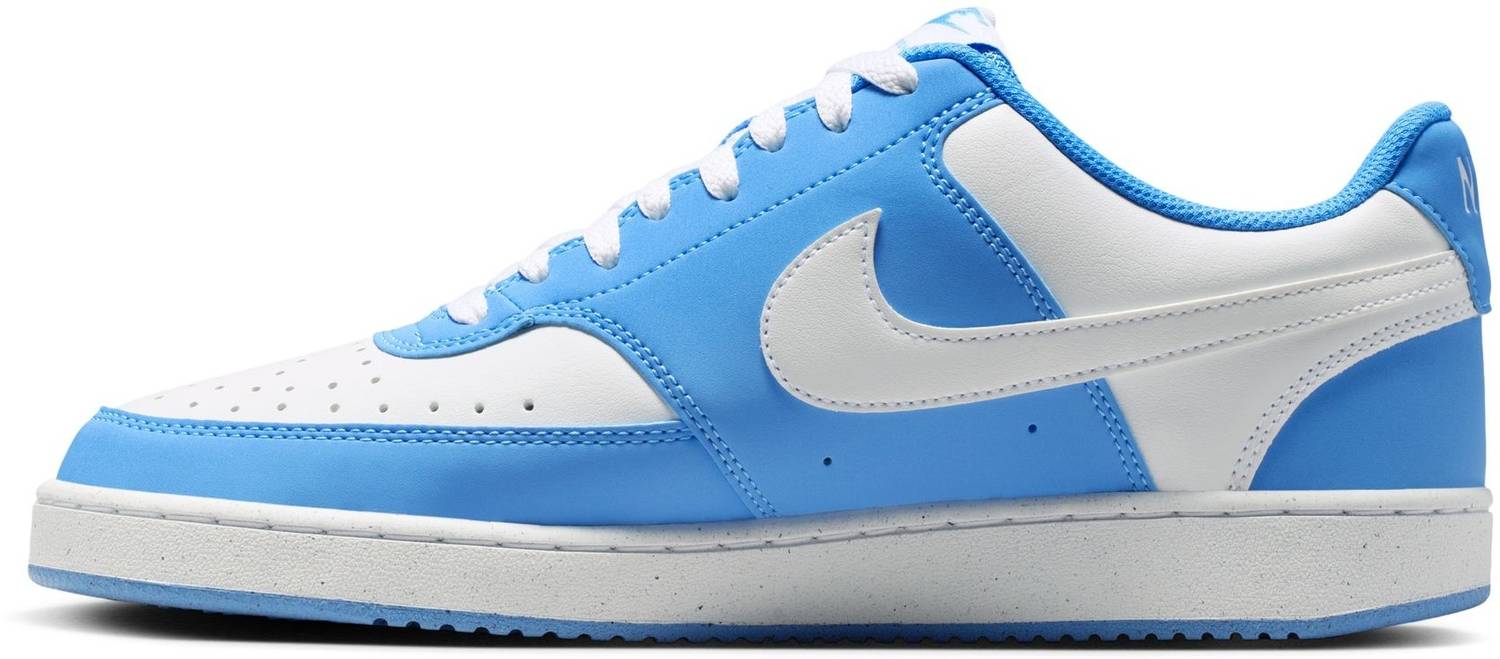 NIKE Court Vision Low Basketball Shoes For Men Blue - Image 3