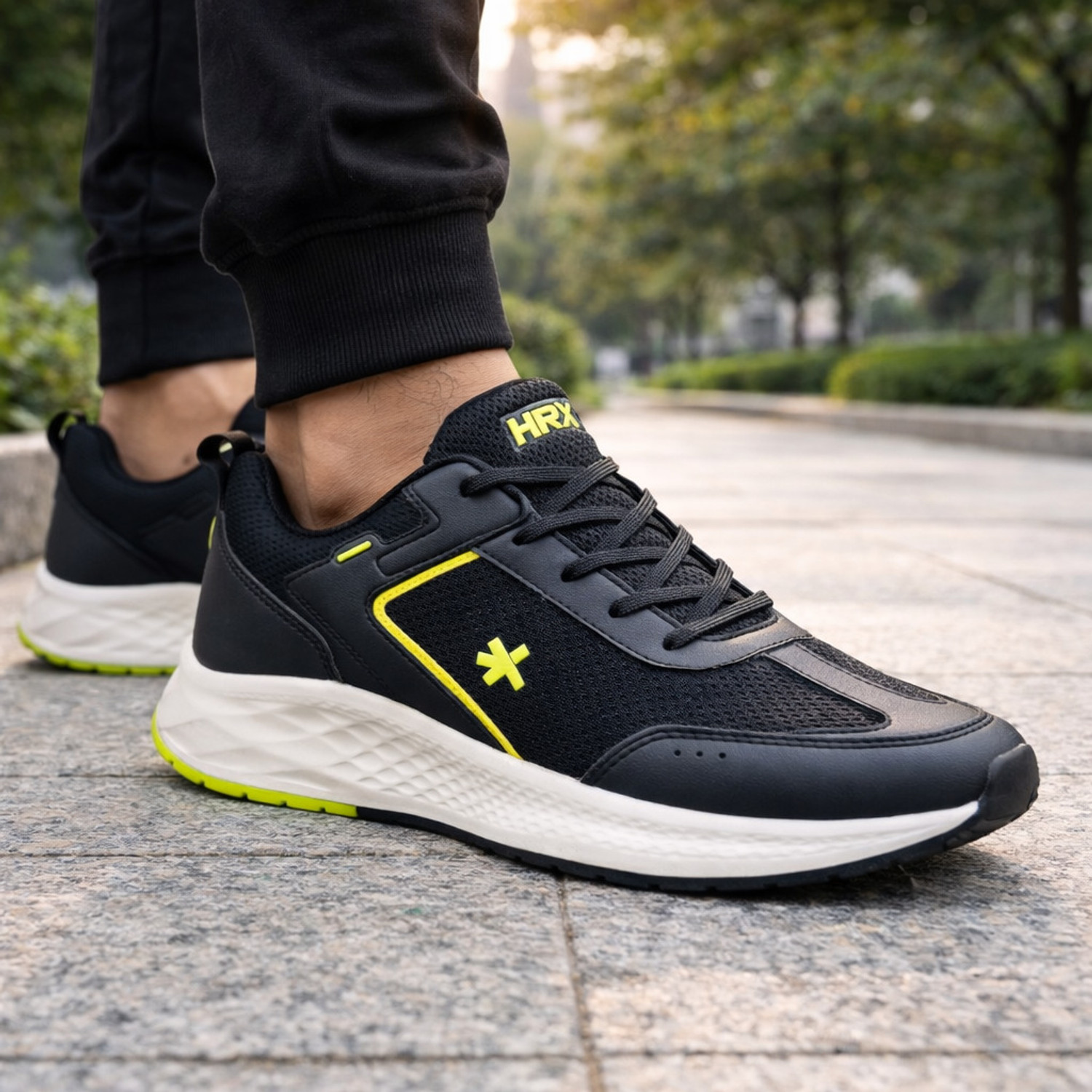 Image of HRX by Hrithik Roshan Dynamic Run Running Shoes For Men
