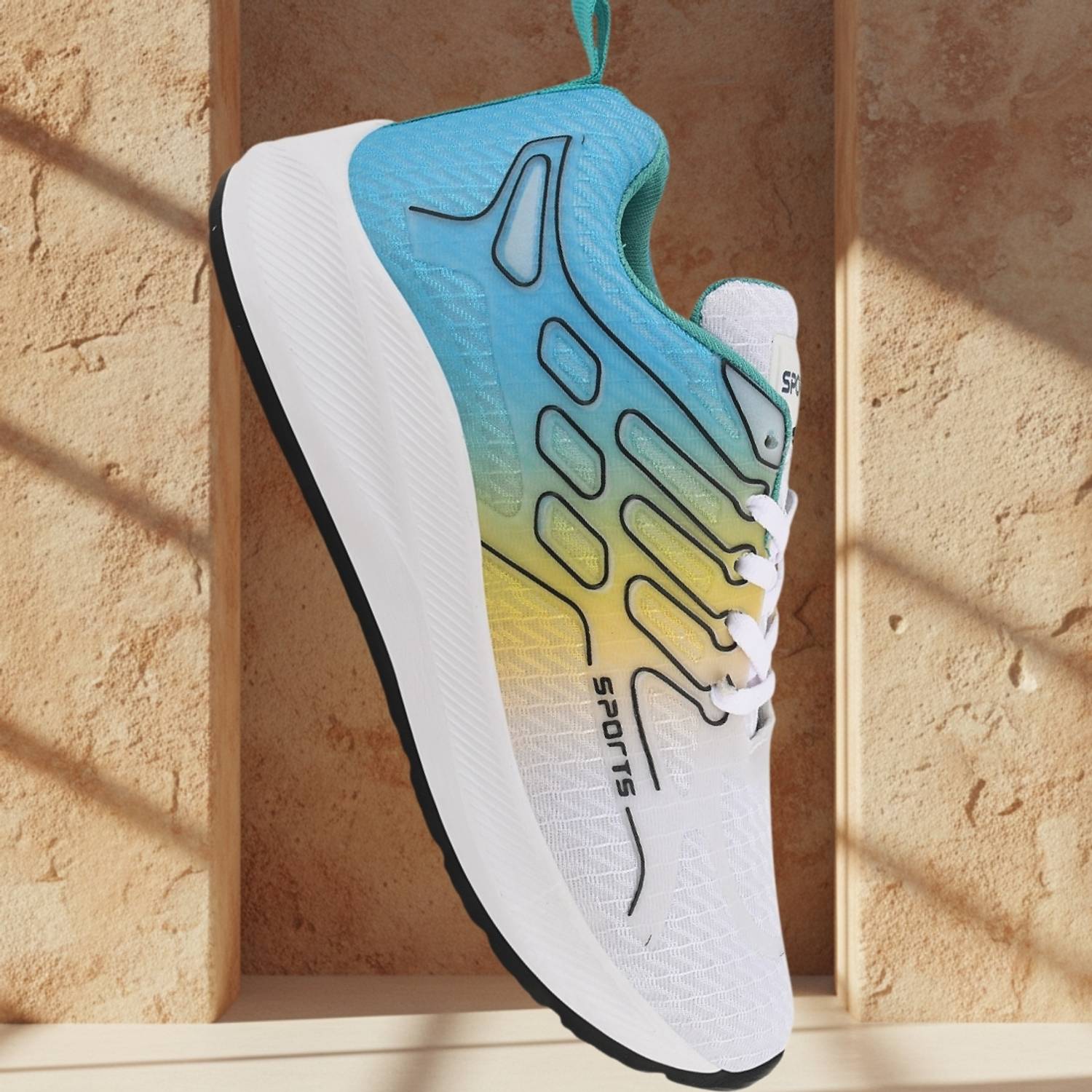 jootiyapa Walking Shoes For Men Multicolor - Image 1