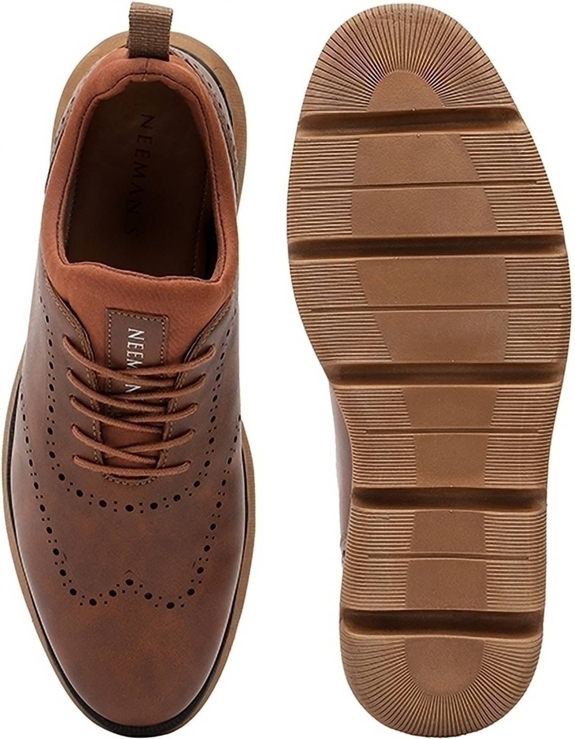 Neemans Crossover Brogues Casual Sneakers for Men - Image 4