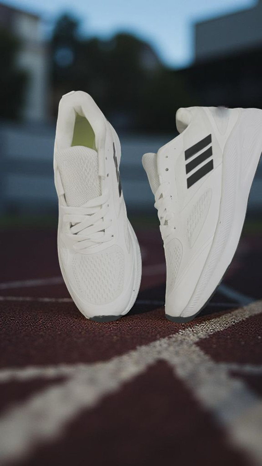 Image of AZEEREXA Indian Frenzy PU Sports Running Shoes for Men | White & Black Casual Sneakers Casuals For Men