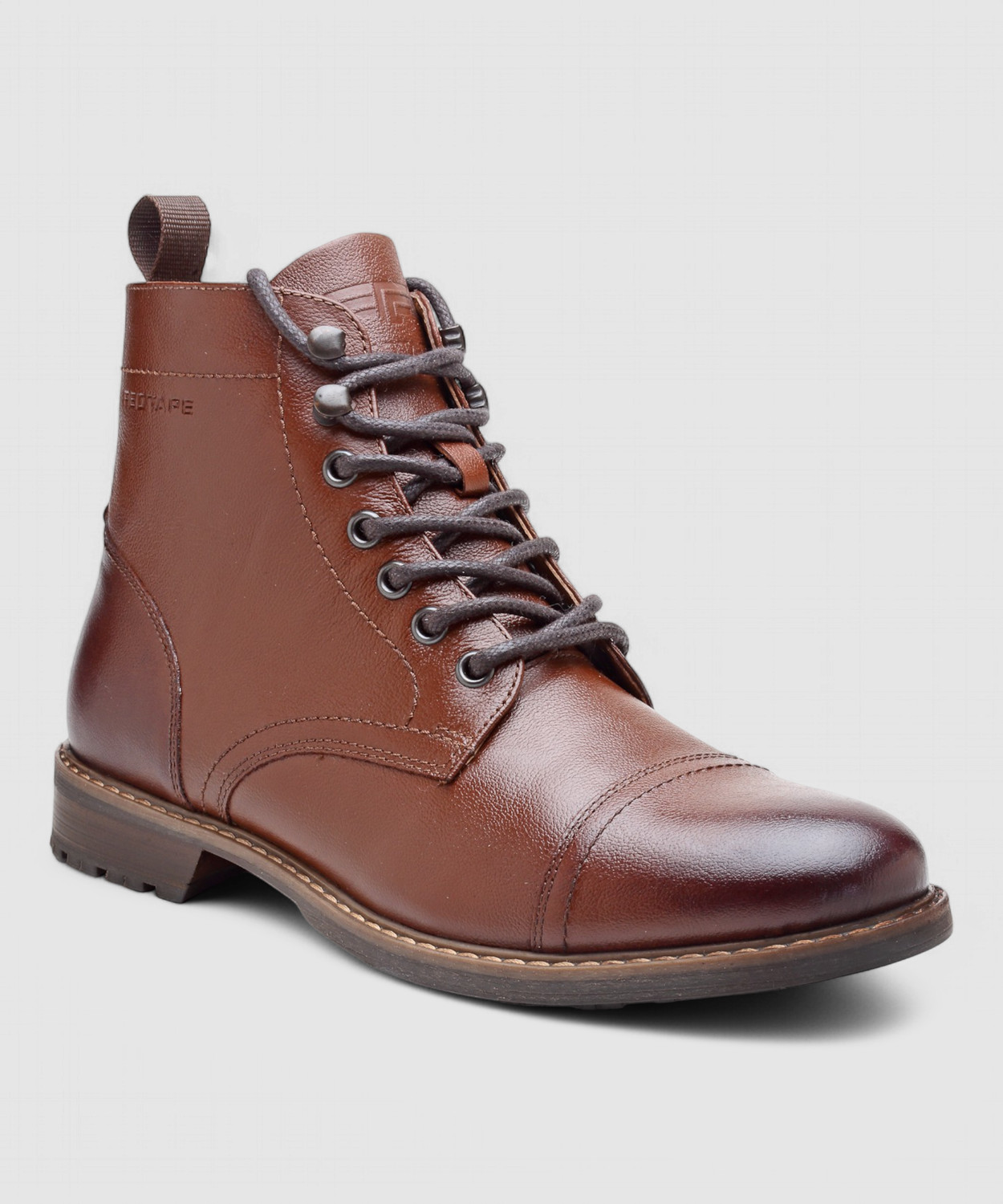 Image of RED TAPE Ankle Length Boots for Men | Soft Cushioned Insole, Slip-Resistance Boots For Men