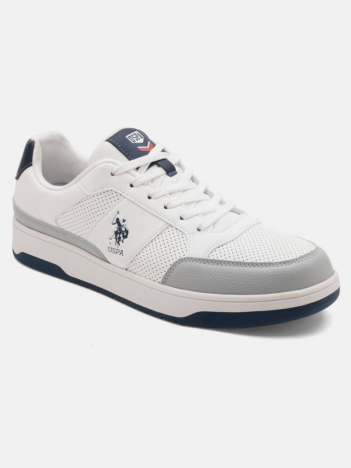 U.S. POLO ASSN. Men Gray Sneakers - Image 3