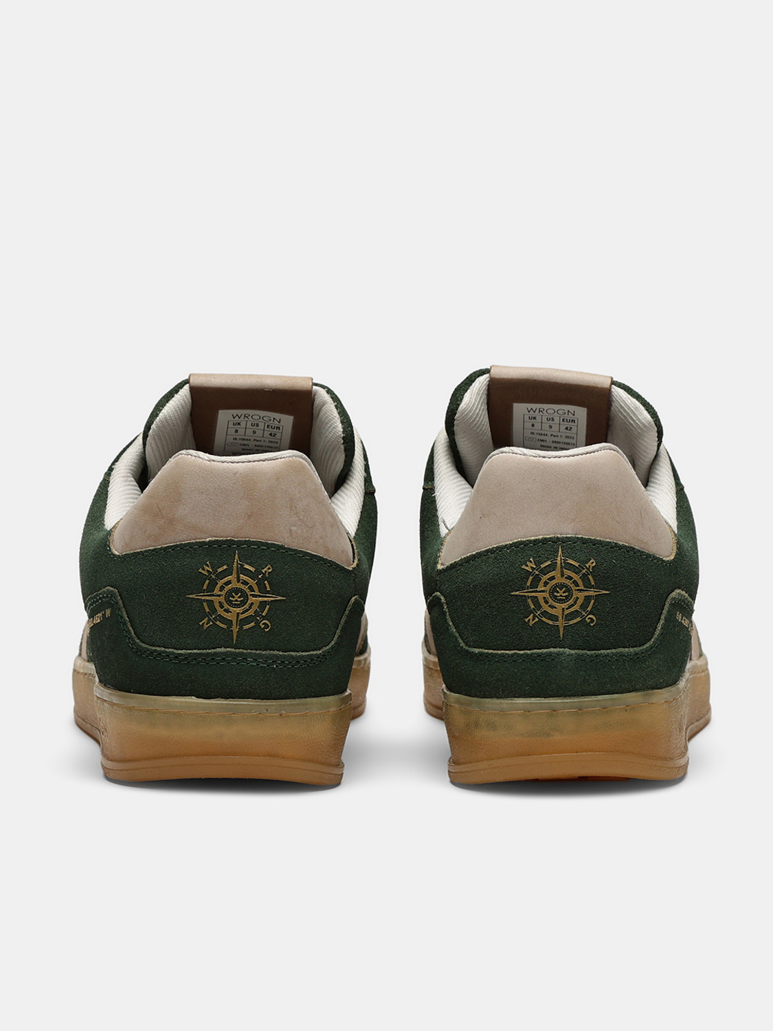Image of WROGN Casuals For Men (Green, 6)