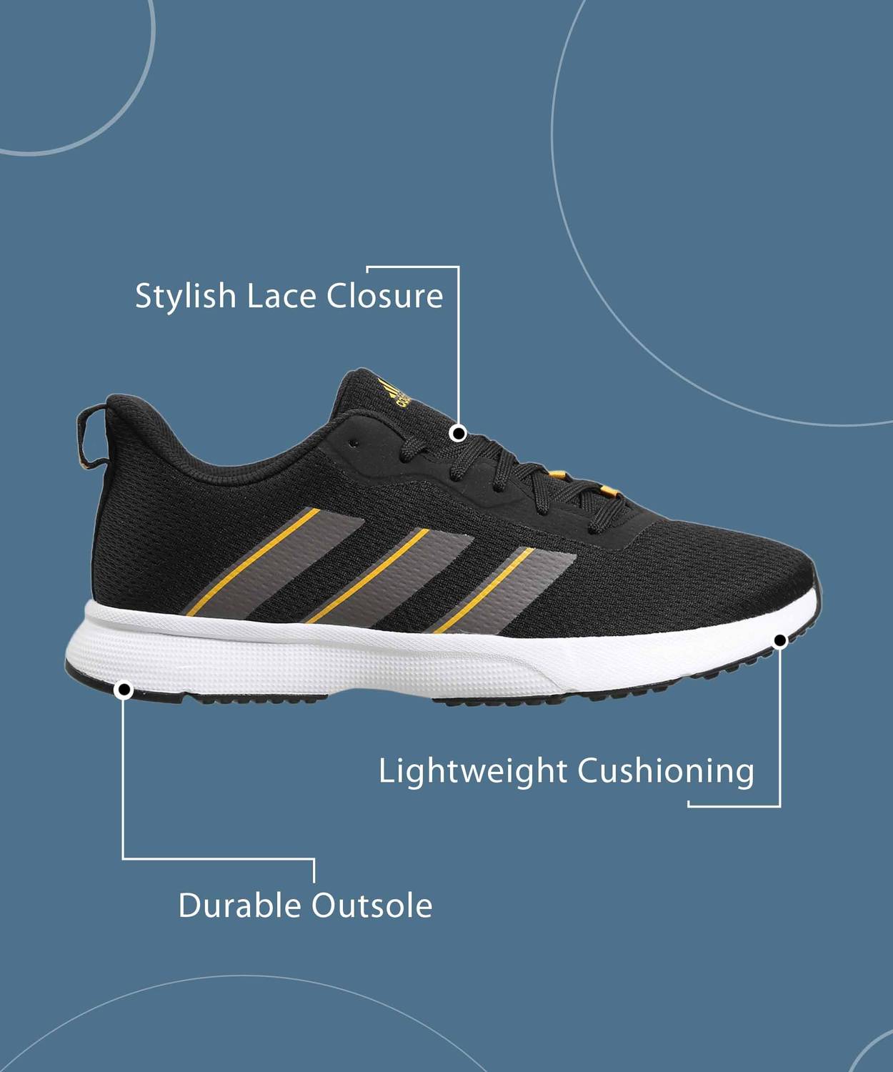 adidas Gambito M Running Shoes - Image 3
