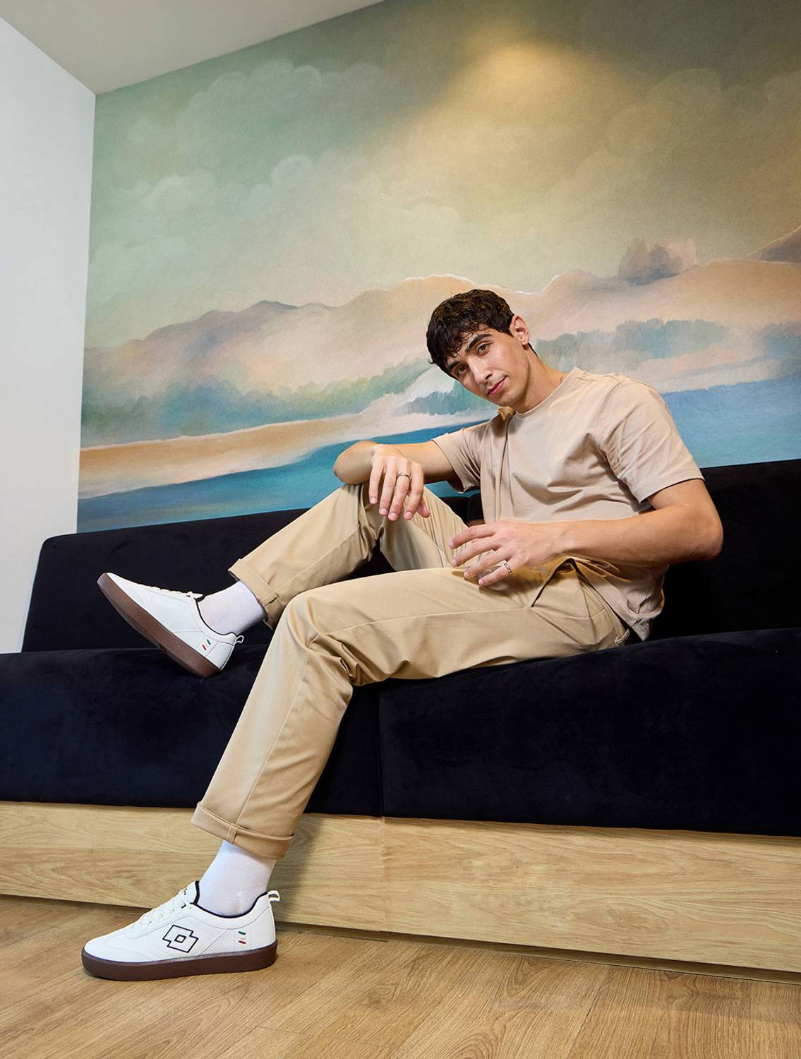 LOTTO Brasil Select Urbano Men White Sneakers - Image 4