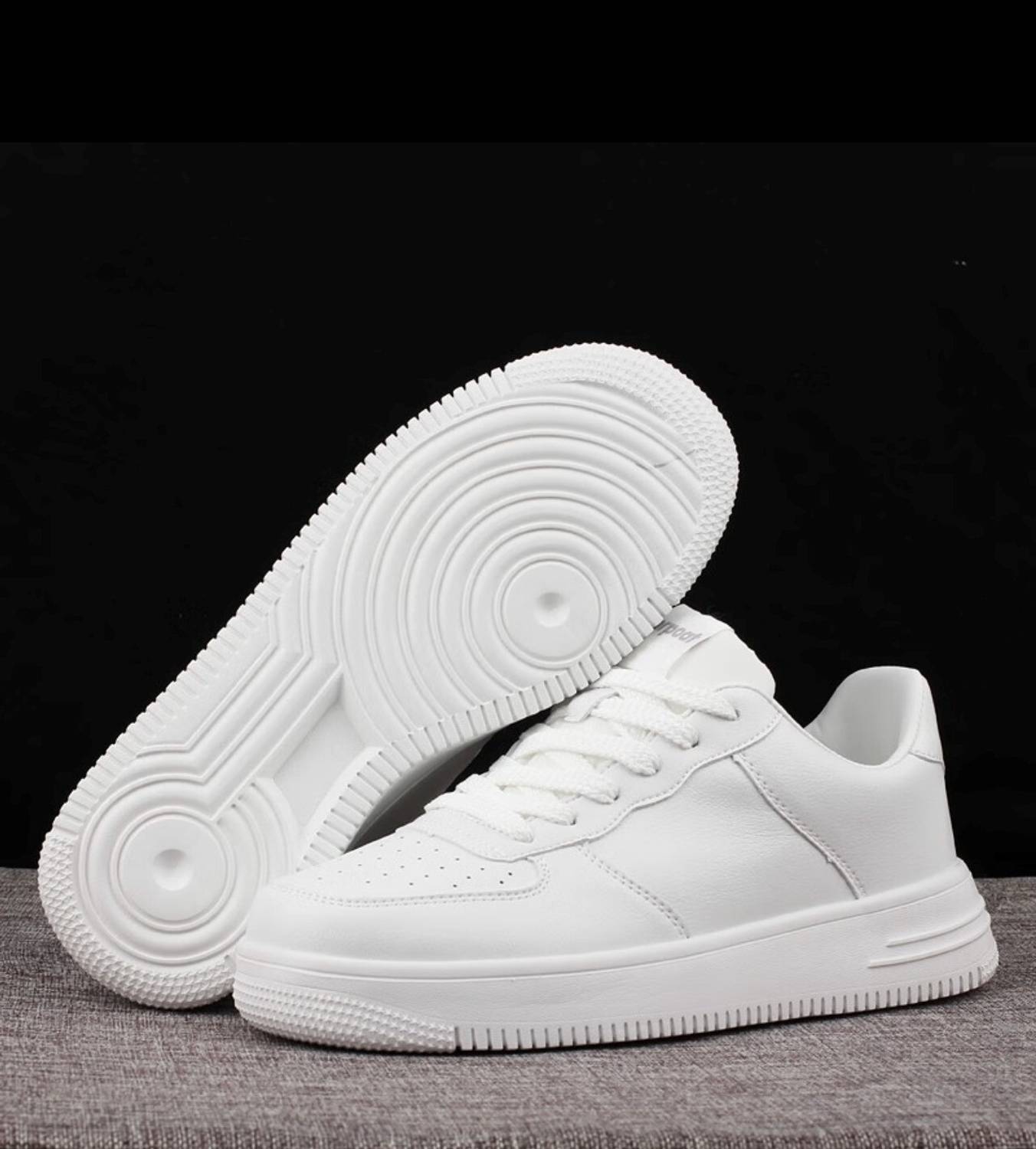 Robbie Jones Casual White Sneakers - Image 5