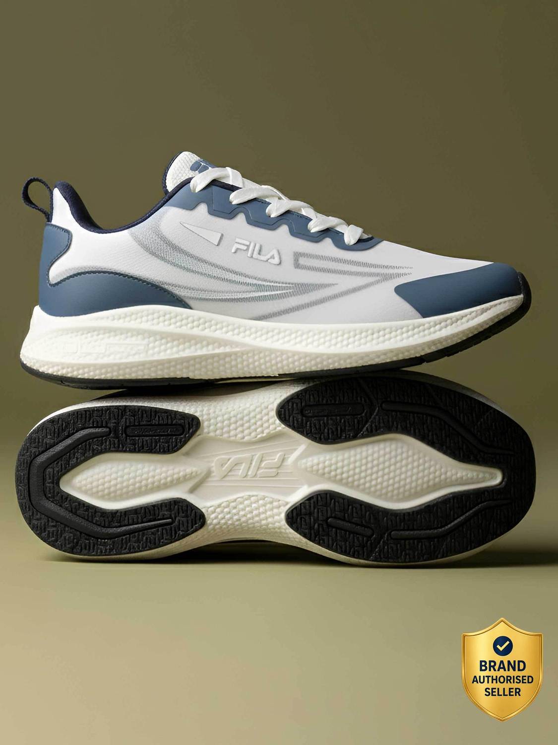 FILA TEKNO Men's Blue Sneakers - Image 1