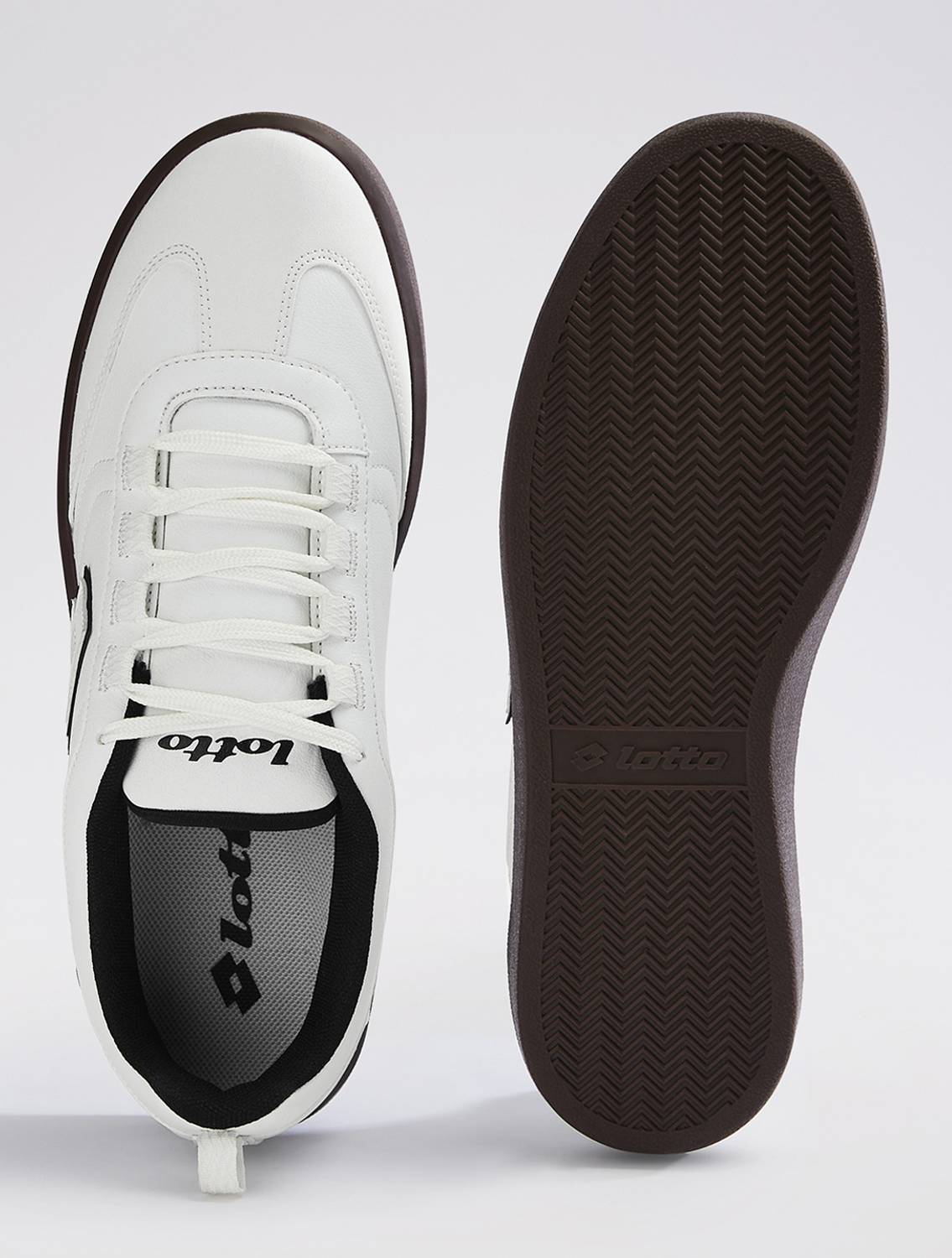 LOTTO Brasil Select Urbano Men White Sneakers - Image 3