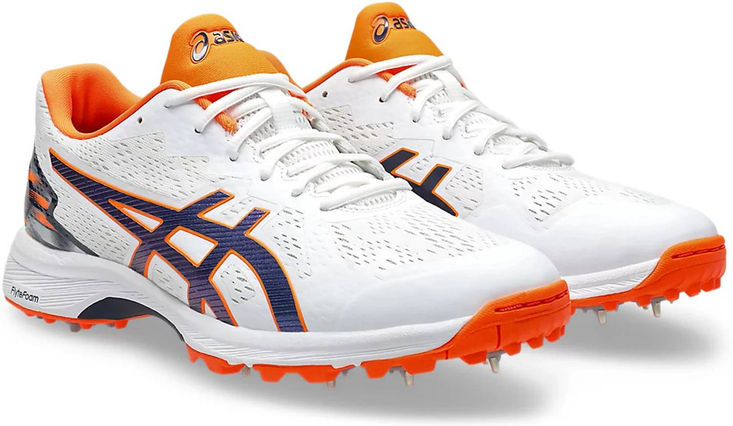 Asics QUICK SINGLE FF Cricket Shoes For Men White - Image 4
