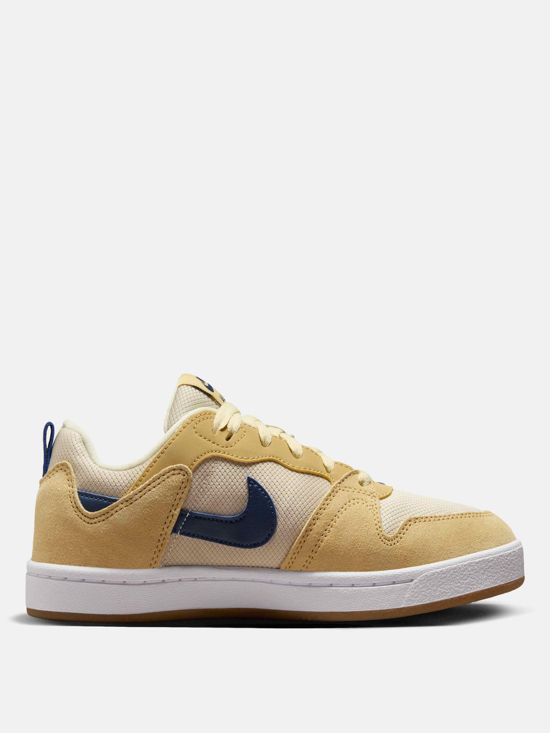 Image of NIKE SB Alleyoop Skateboard Shoes For Men (Yellow, 9)