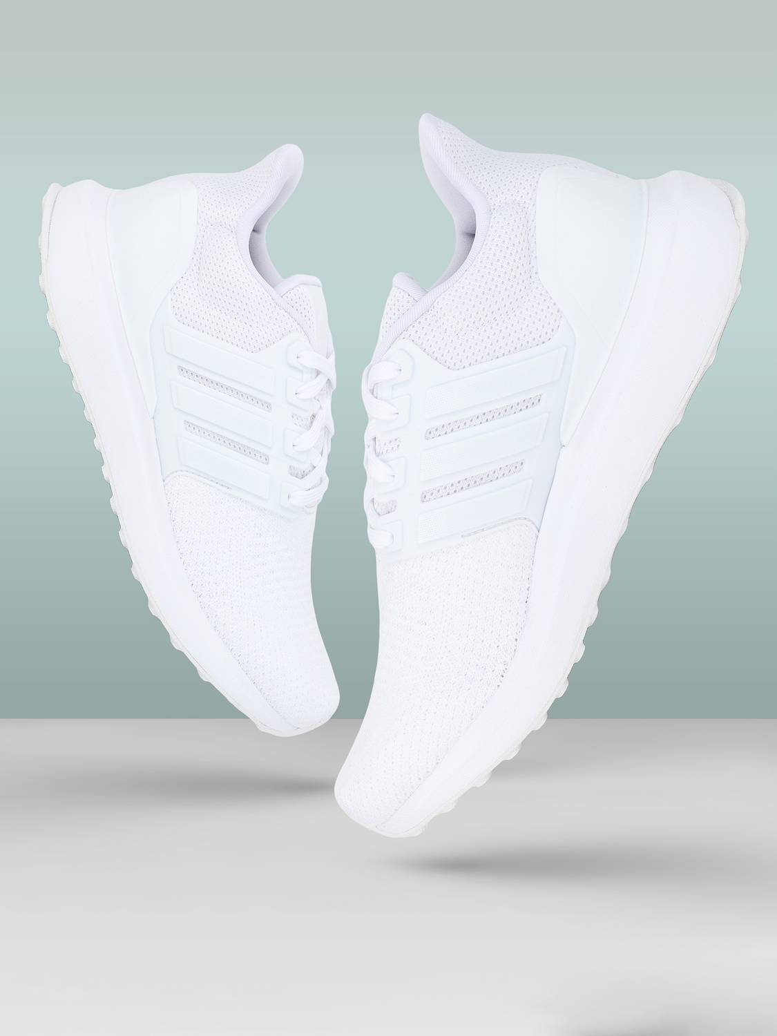 adidas UBOUNCE DNA Sneakers For Women (White , 6)
