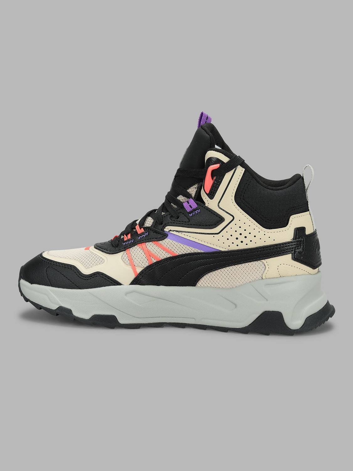 PUMA Trinity Mid Hybrid Sneakers Men Beige - Image 2