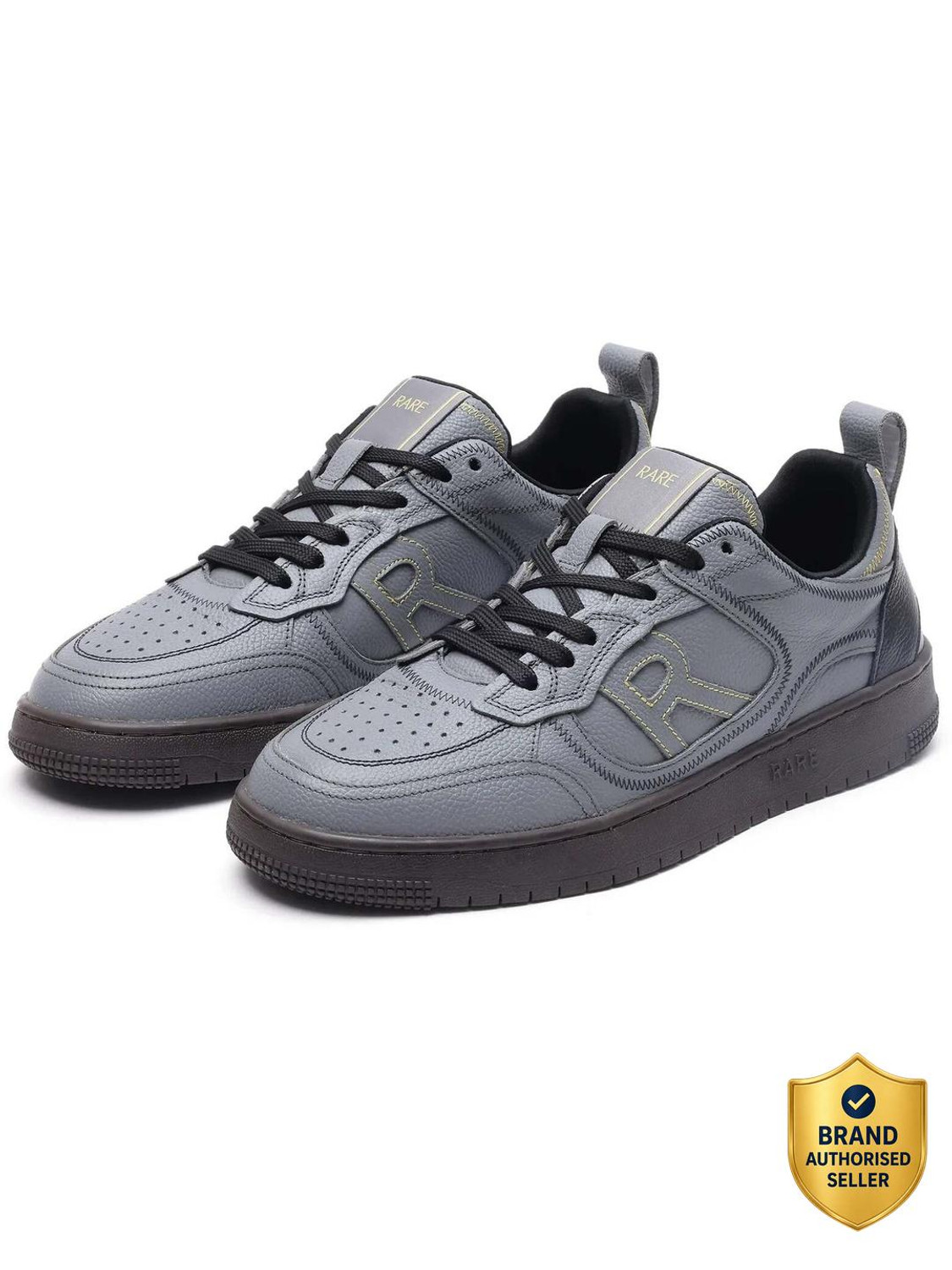 Image of Rare Rabbit ZION GREY PRIMARY Sneakers For Men