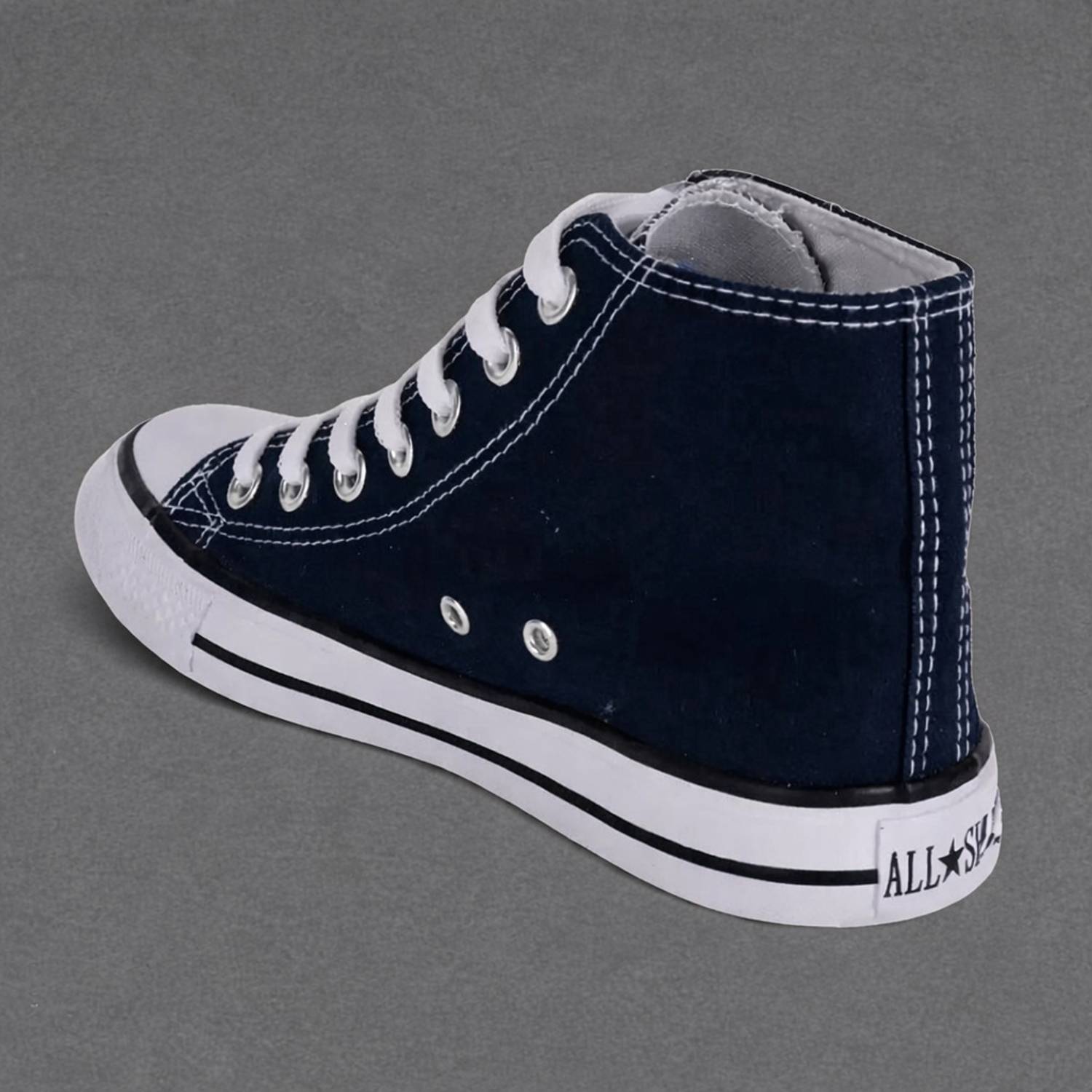 TRENDUTY Canvas Shoes For Men Blue - Image 4