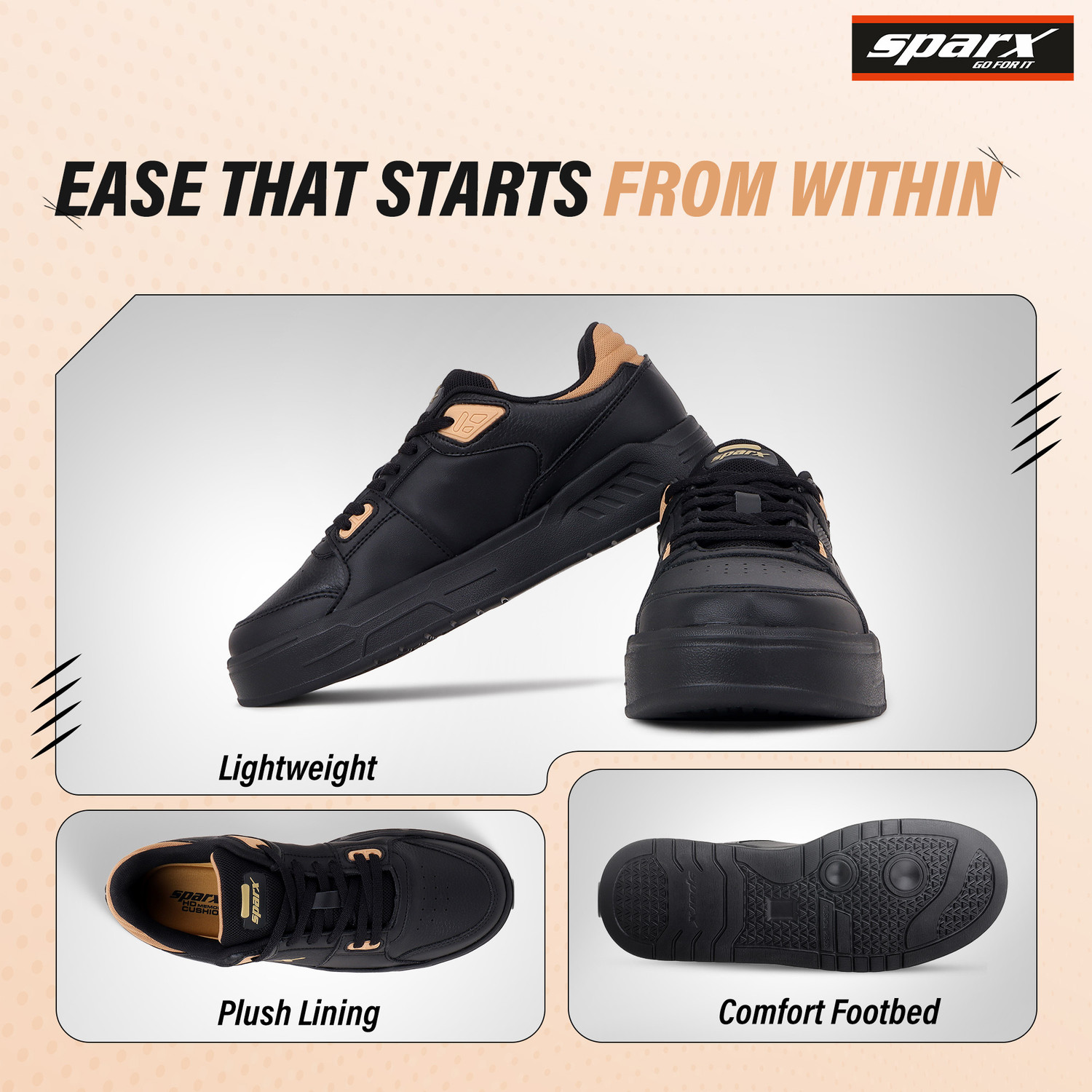 Image of Sparx SM 9070 | Stylish, Comfortable | Sneakers For Men