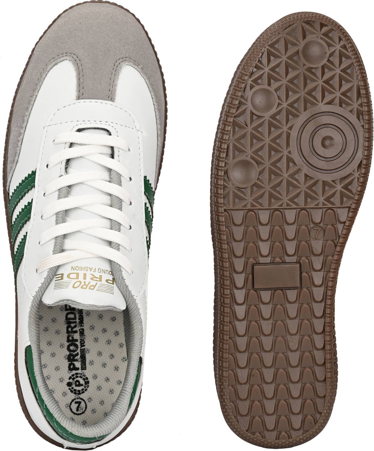 PROPRIDE Young Fashion Green Sneakers for Men - Image 2