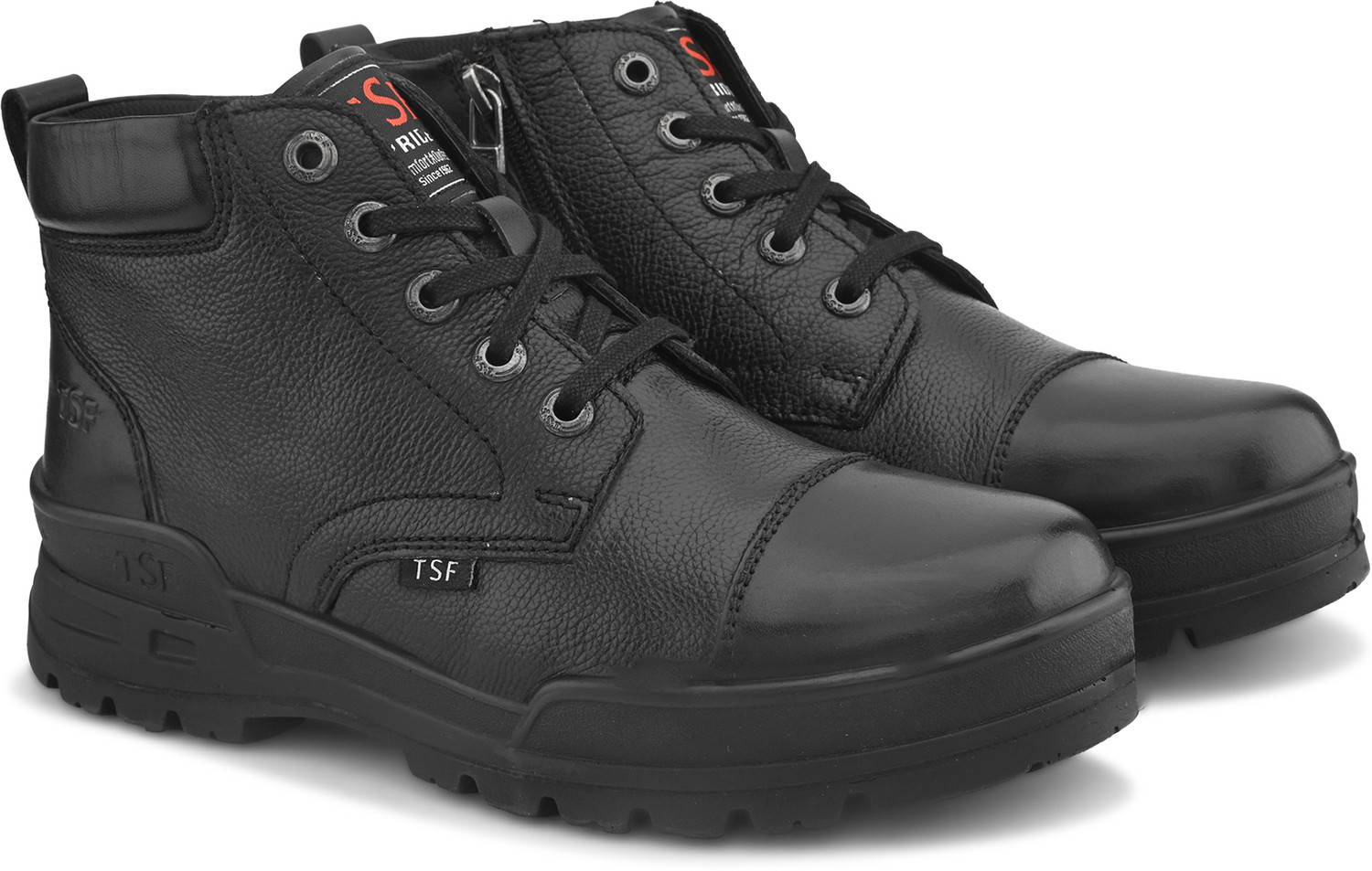 Image of TSF TSF GENUINE LEATHER LACE UP BOOT FOR MEN's Lace Up For Men