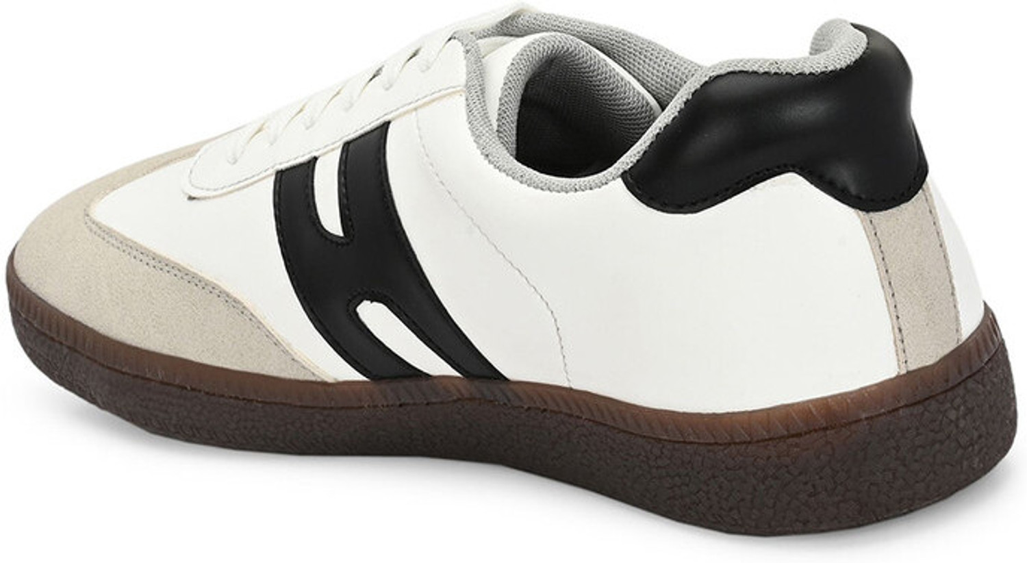 Image of Roadster Men The Lifestyle Co. Men Colourblocked Regular Casual Sneakers Sneakers For Men (White, 8)