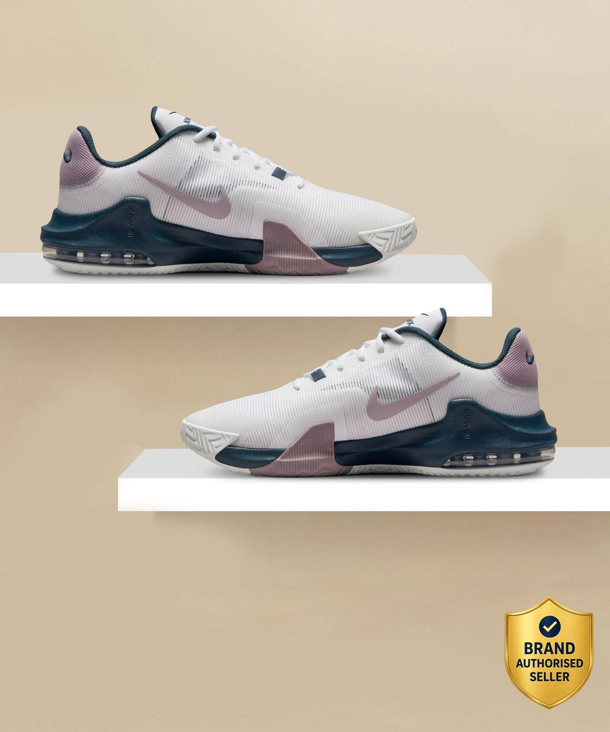 Nike Air Max Impact 4 Men's White Sneakers