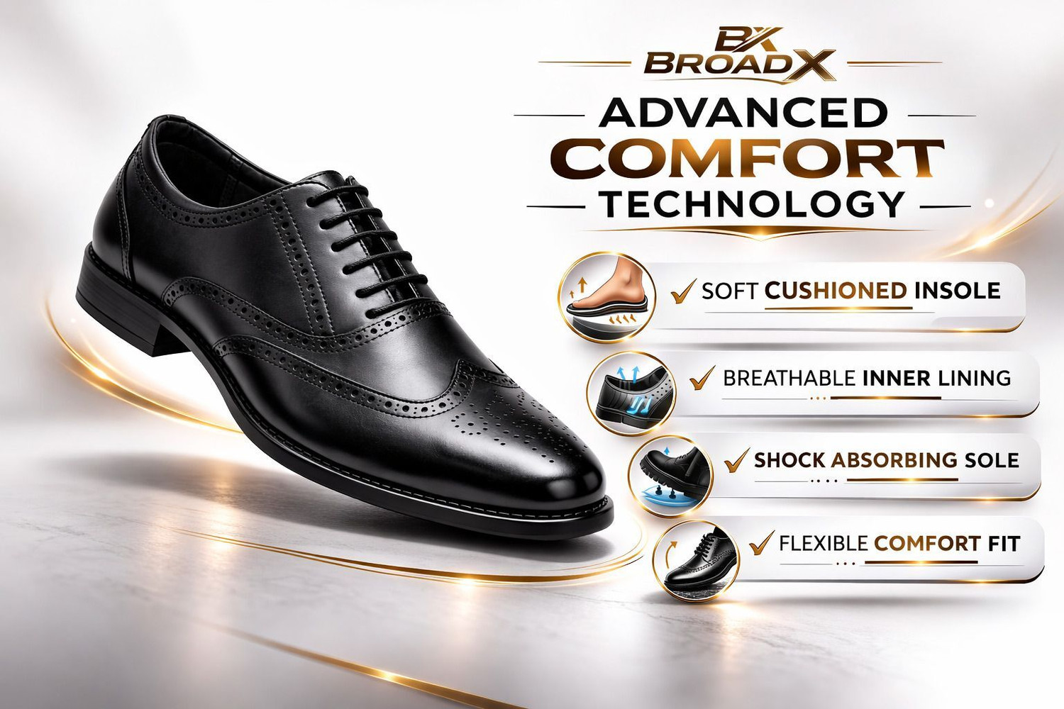 Image of BroadX Party Wear For Men (Black, 11)