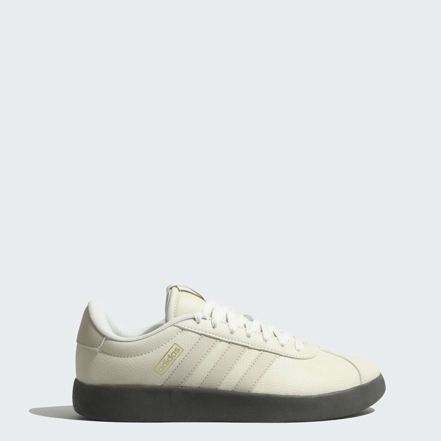 Image of ADIDAS VL COURT 3.0 IKD Sneakers For Men (Beige, 7)