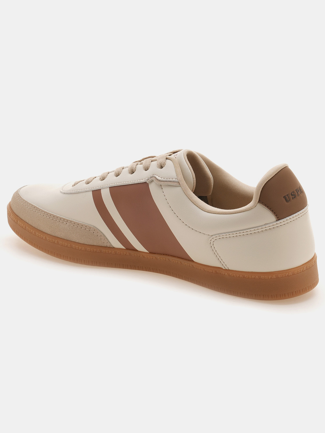 Image of U.S. POLO ASSN. Sneakers For Men (Beige, 10)